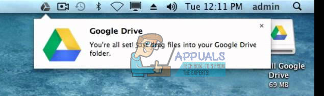 google drive instructions for a mac